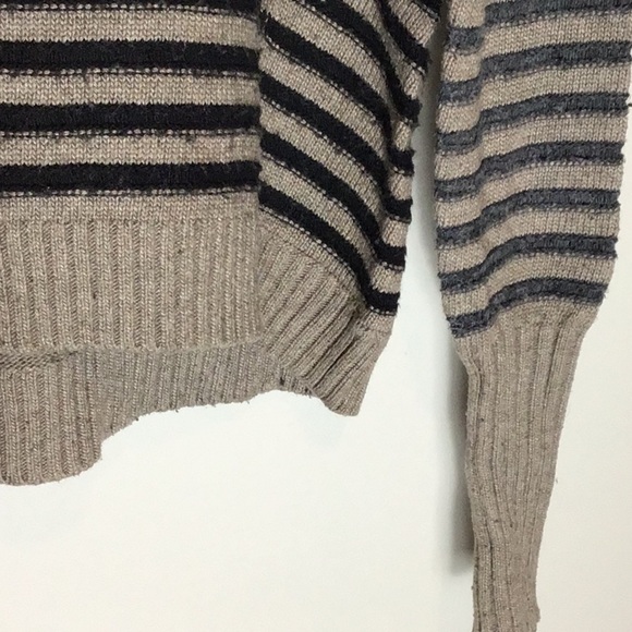 THML > Brown Striped Sweater Small - Picture 8 of 11